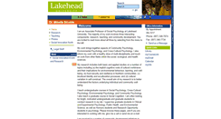 Desktop Screenshot of mstroink.lakeheadu.ca