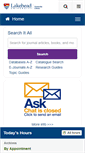 Mobile Screenshot of library.lakeheadu.ca
